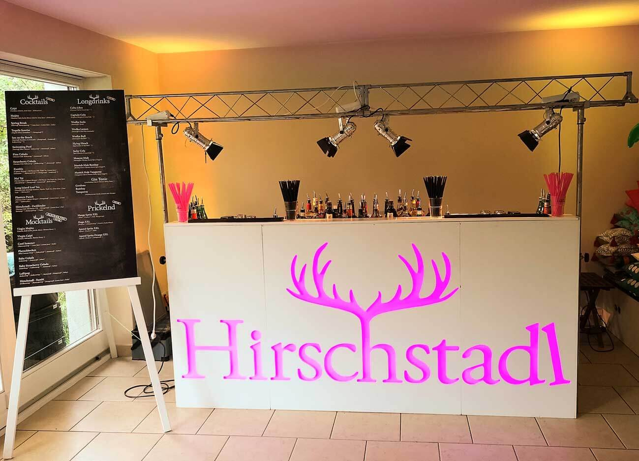 mobiles Cocktail Catering in München mieten mit mobilen Barkeepern